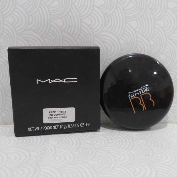 MAC💥PREP + PRIME BB COMPACT MEDIUM PLUS (WN) 0.35 OZ💥 - Picture 2 of 5